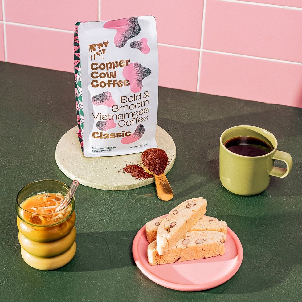 Copper Cow Classic Black Ground Coffee