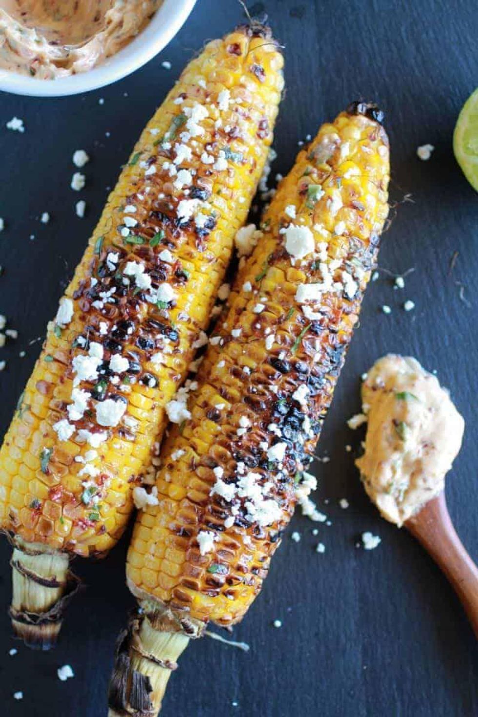 Corn + Chipotle Lime and Cotija Cheese Butter