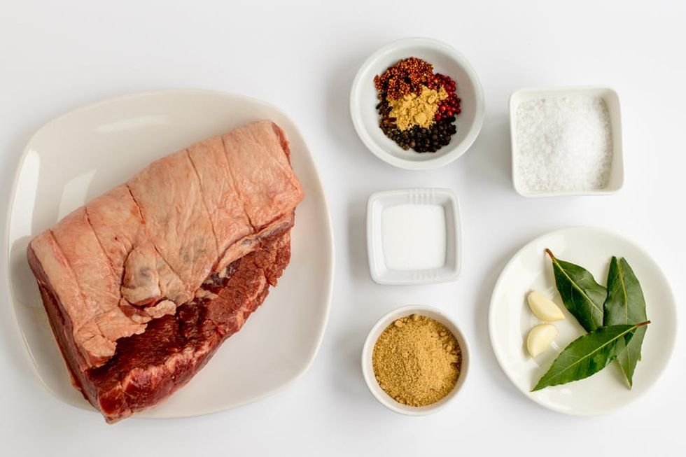 Corned Beef and Cabbage Ingredients 1