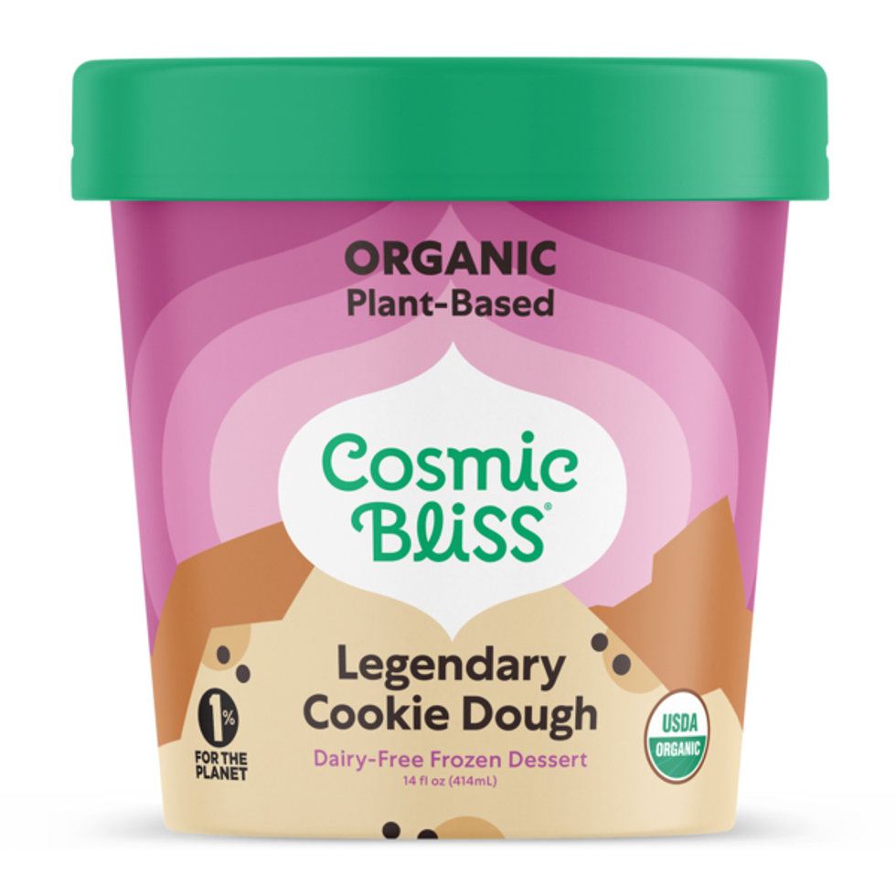 Cosmic Bliss Organic Plant-Based Legendary Cookie Dough Ice Cream