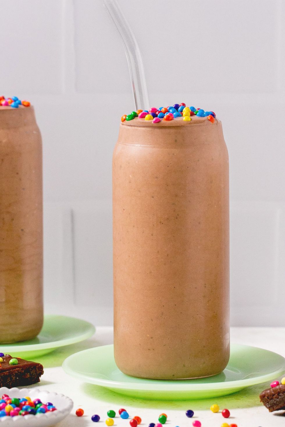 Cosmic Brownie Protein Smoothie Recipe Brit + Co