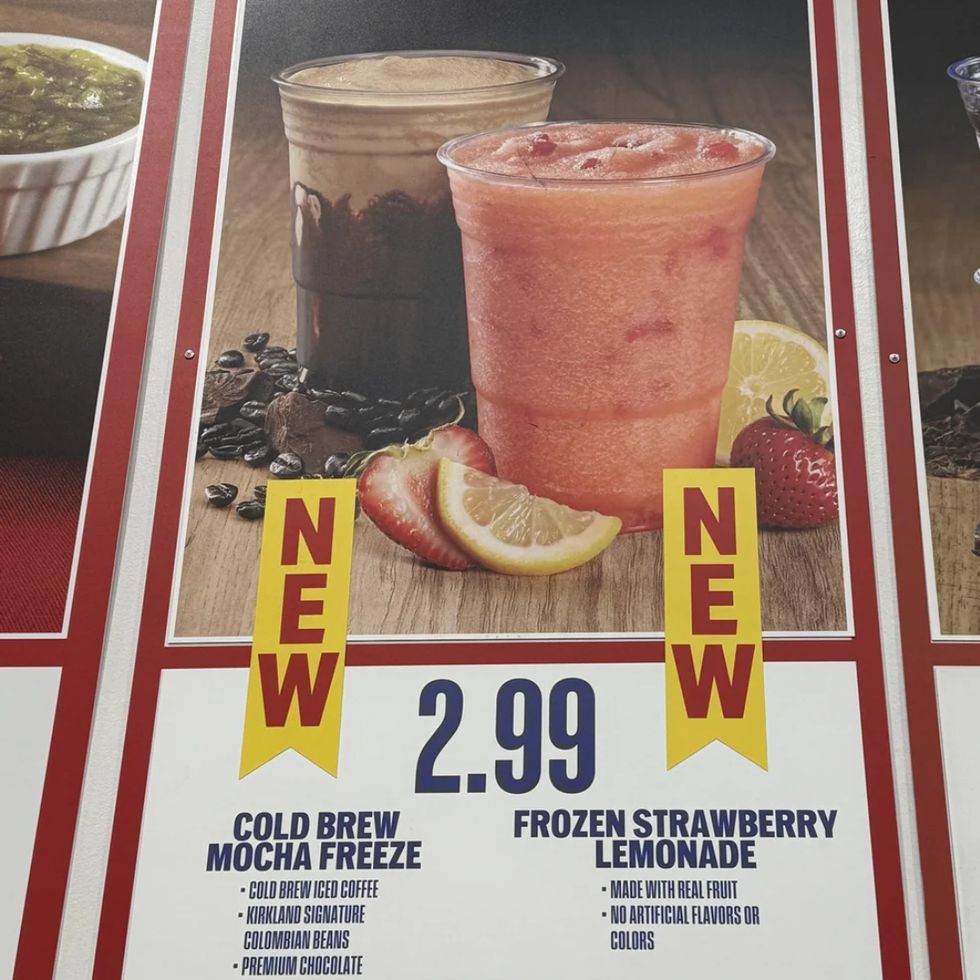 Costco Frozen Strawberry Lemonade