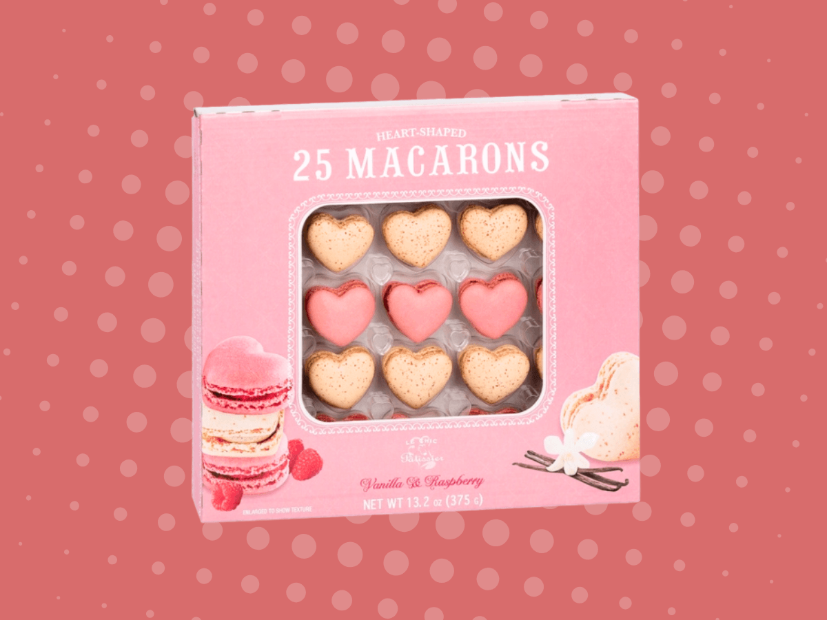 Costco's 2026 Valentine's Day grocery drop includes these heart-shaped macarons loved by devoted shoppers.