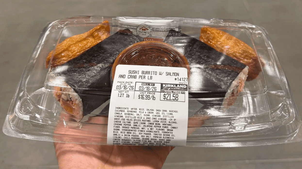 Costco Sushi Burrito