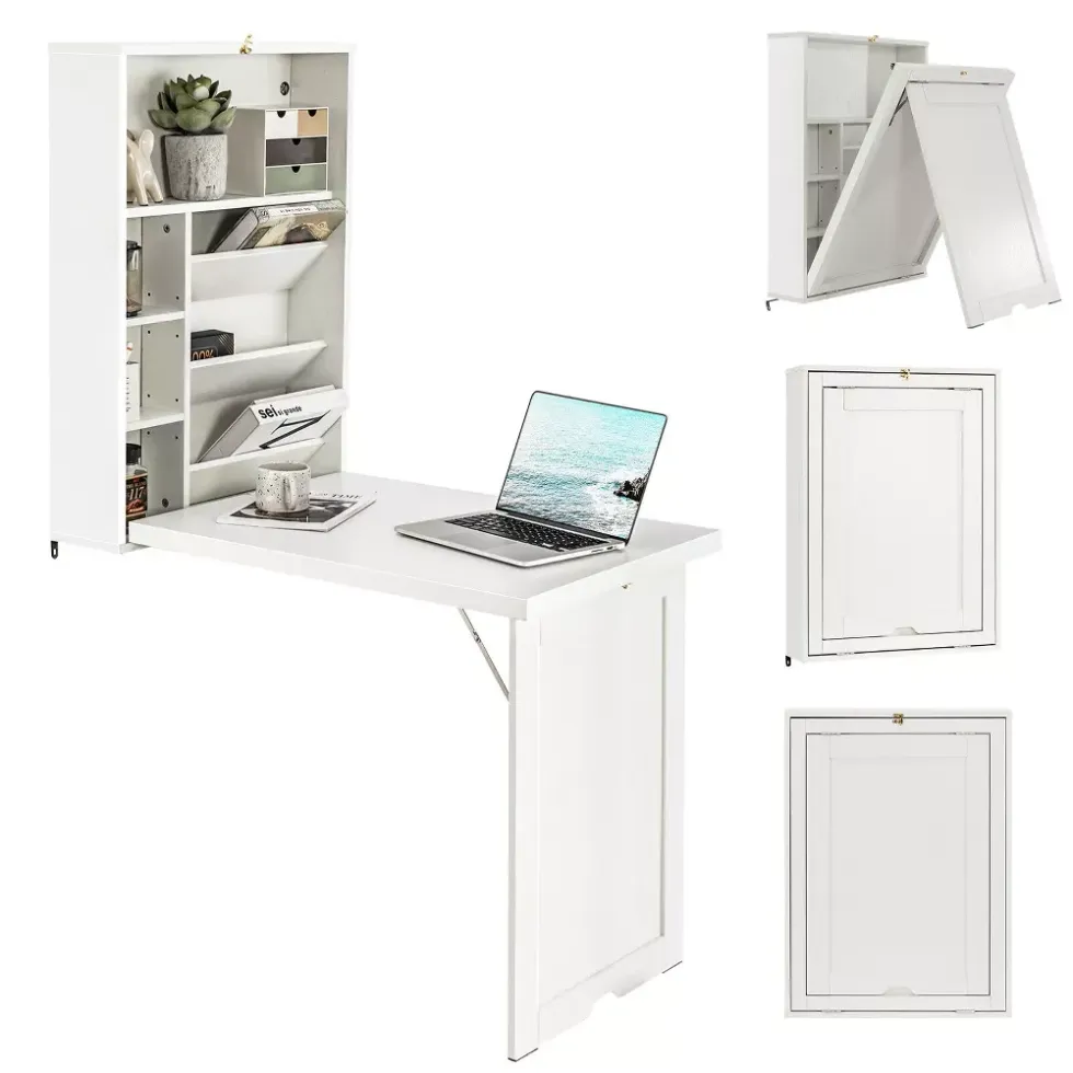 costway wall mounted desk