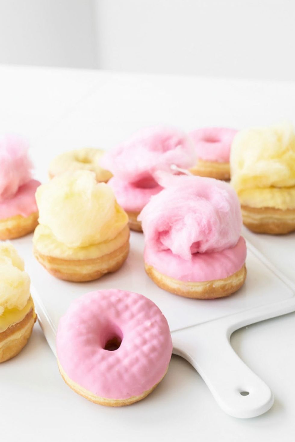 Cotton Candy Donuts Easter Treats and easter dessert recipes