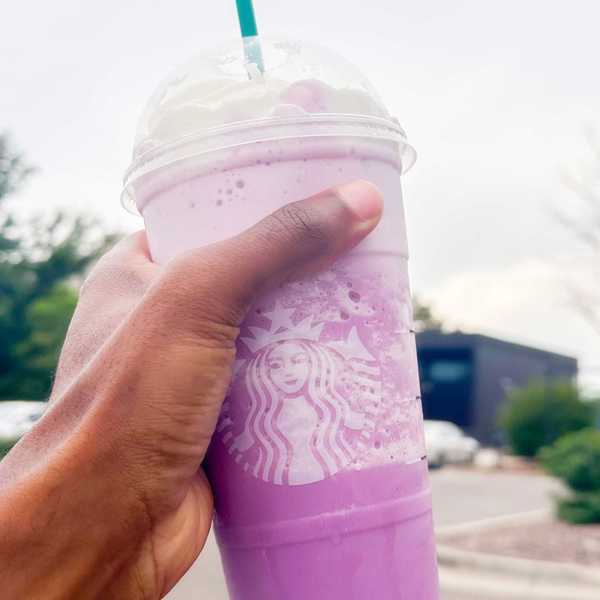 Cotton Candy-Inspired Frappuccino