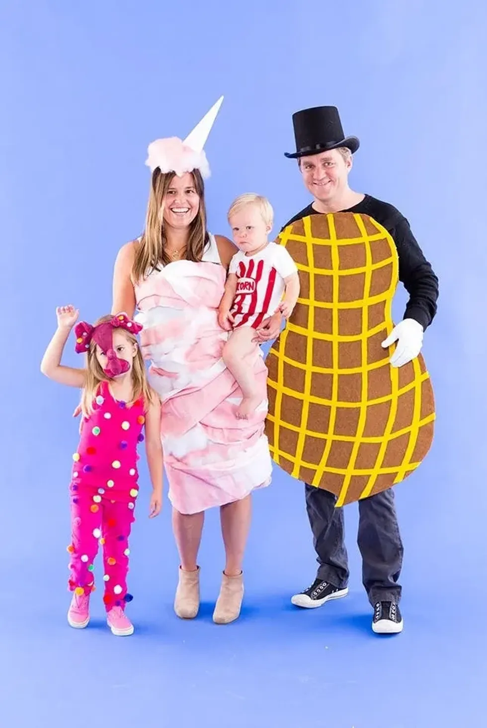 Cotton Candy Maternity Costume
