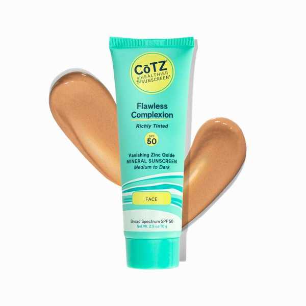 CoTZ Skincare Flawless Complexion SPF 50 Tinted