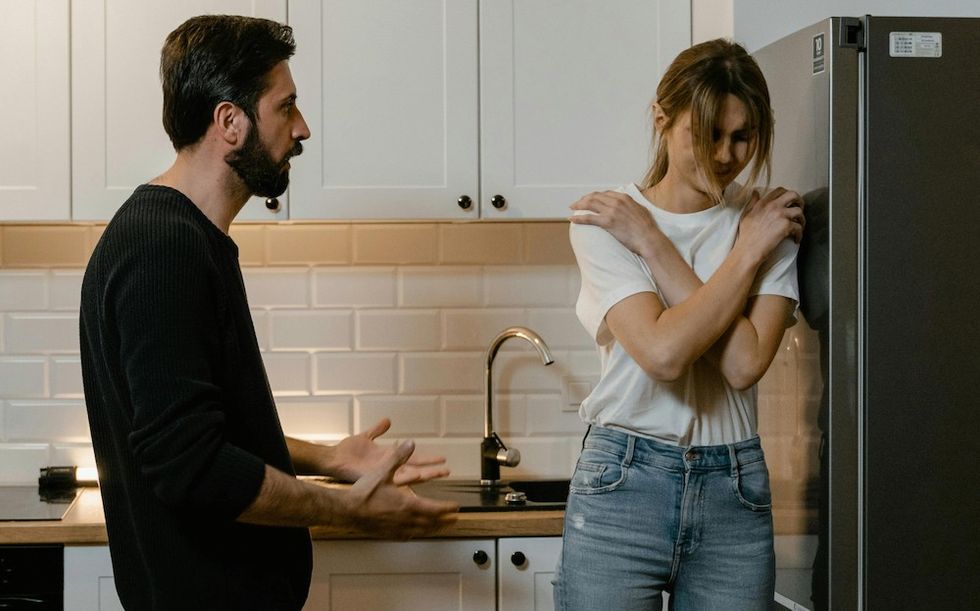 couple arguing