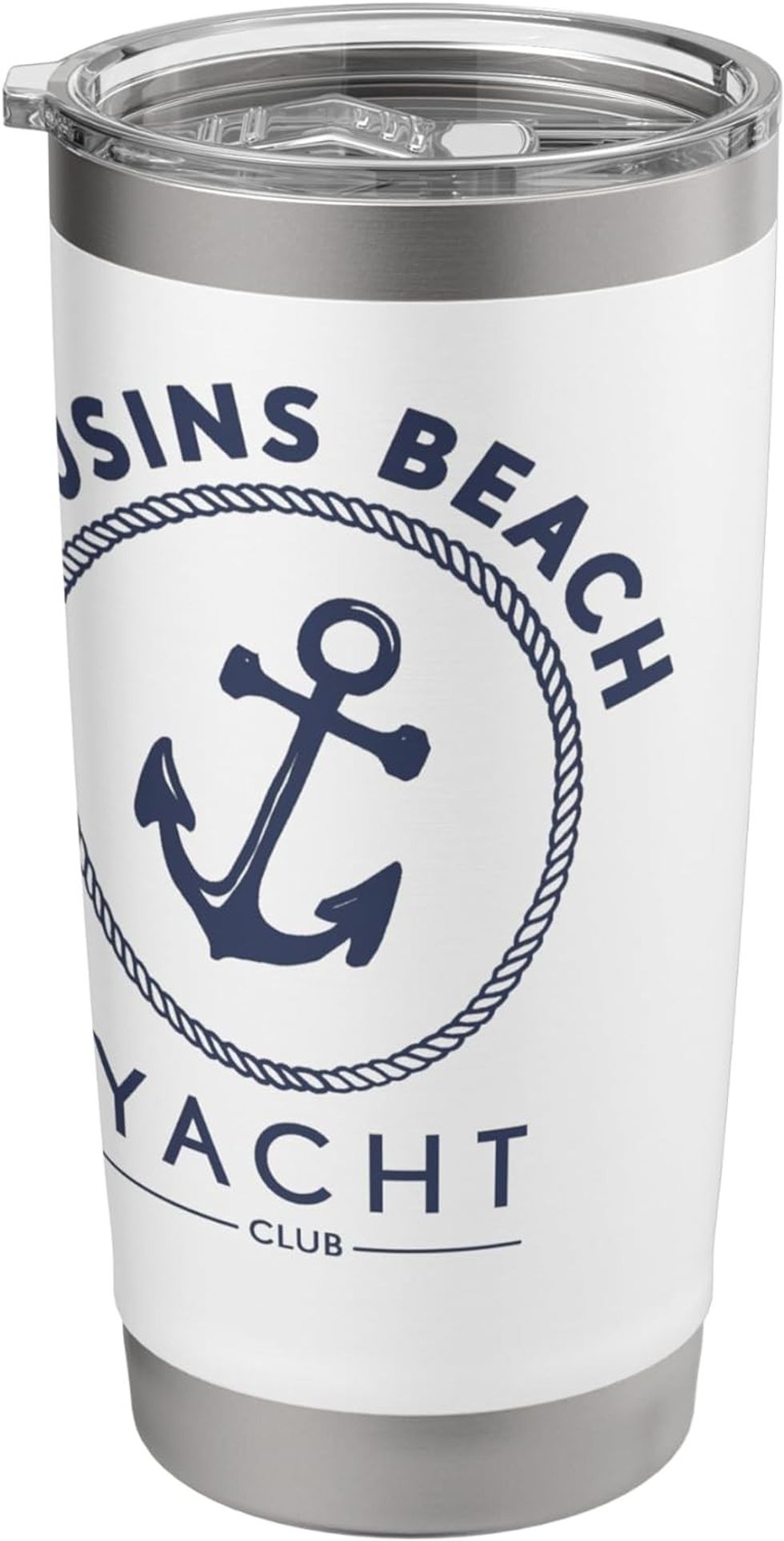 Cousins Beach Yacht Club Stainless Steel Insulated Tumbler the summer i turned pretty merch