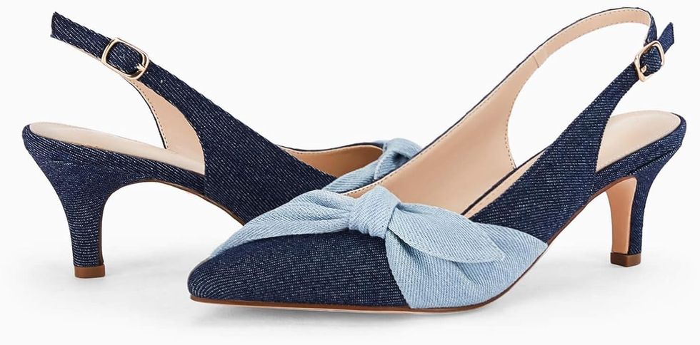 Coutgo Bow Kitten Heels