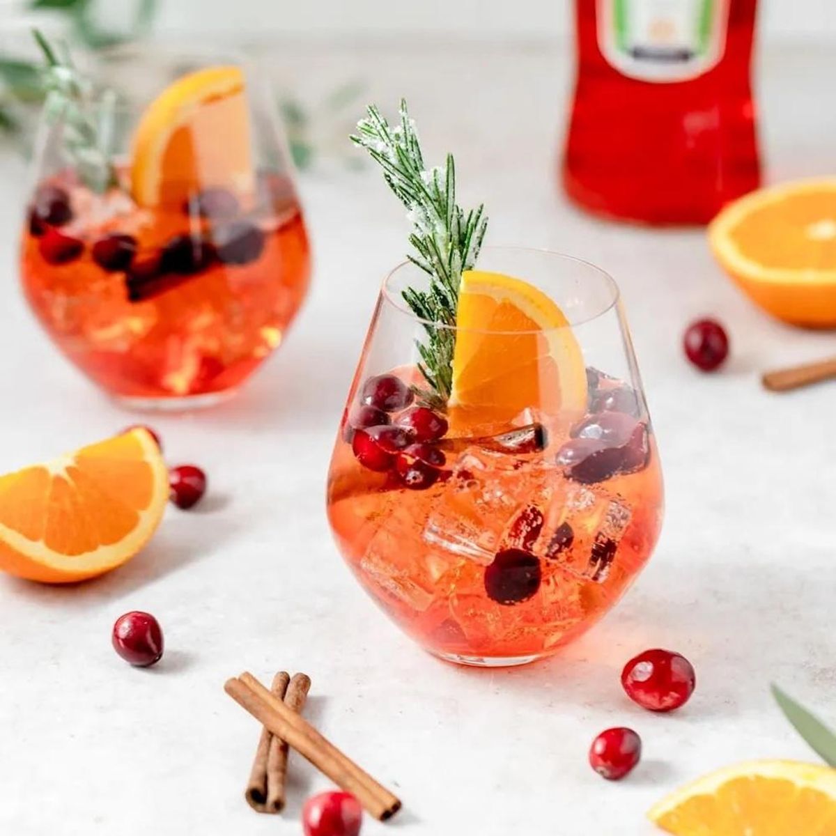 cranberry cocktail recipes for the holidays