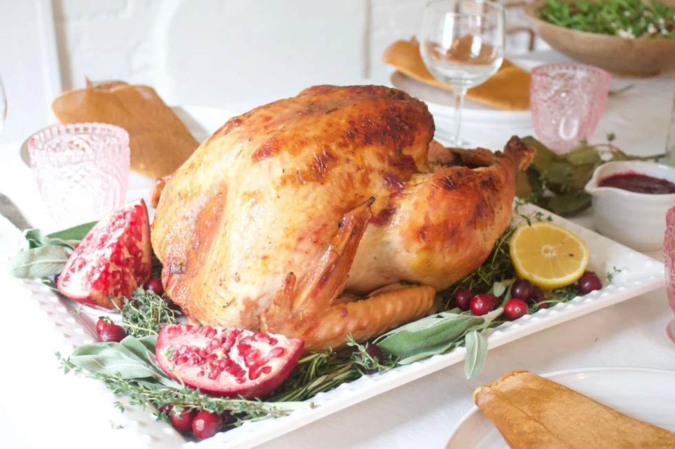 Cranberry-Glazed Roast Turkey