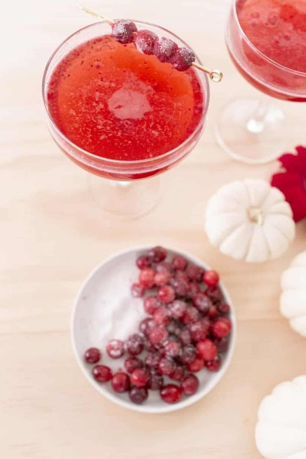Cranberry-Herb Cocktail