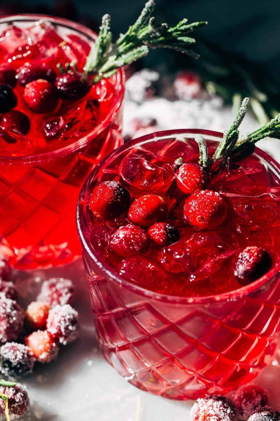 Cranberry Limoncello Spritz