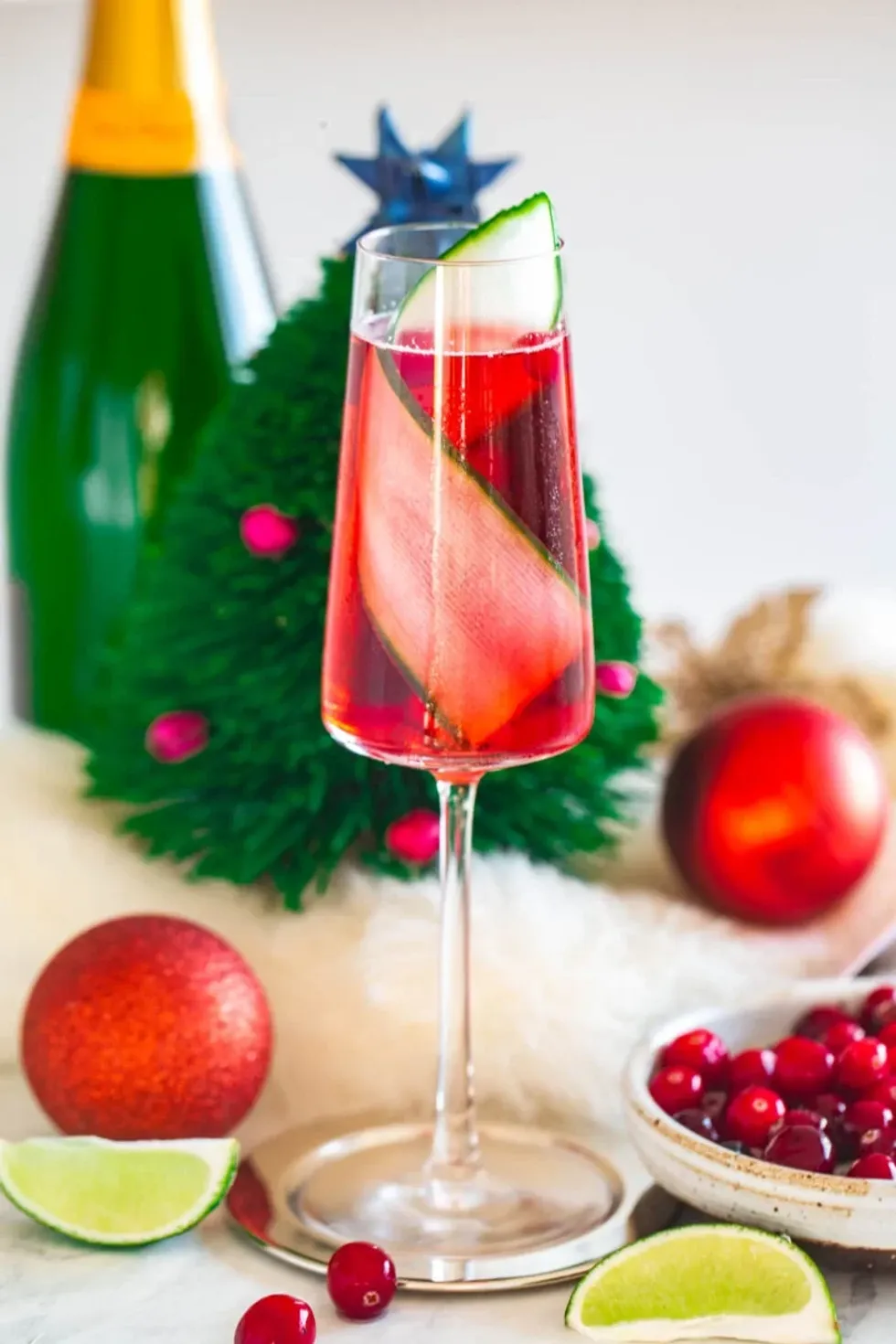 Cranberry Mimosa