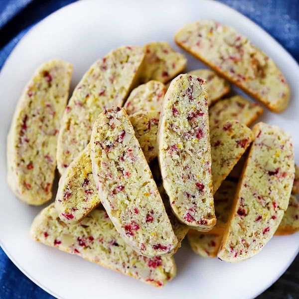 Cranberry Orange Biscotti