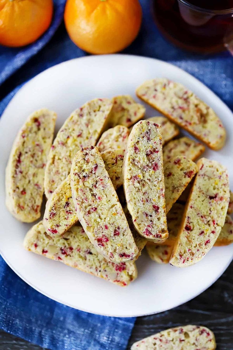 Cranberry Orange Biscotti