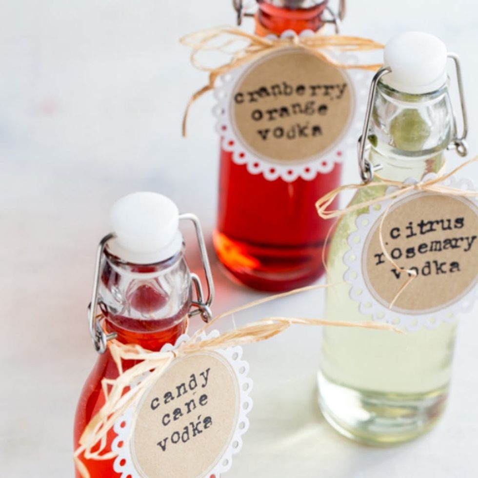 Cranberry-Orange Infused Vodka