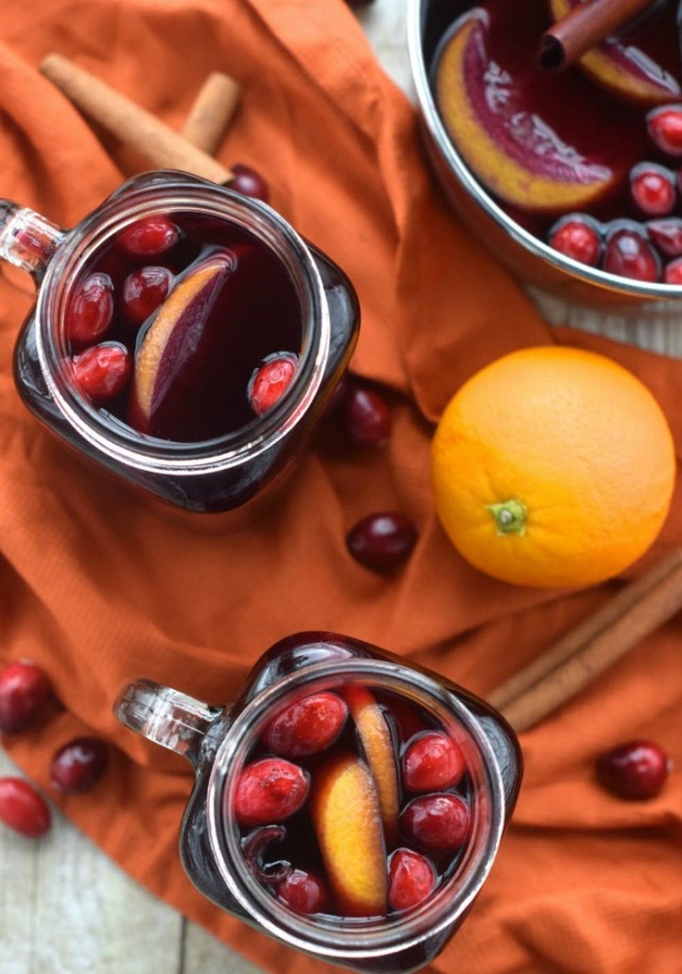 Cranberry-Orange Mulled Wine