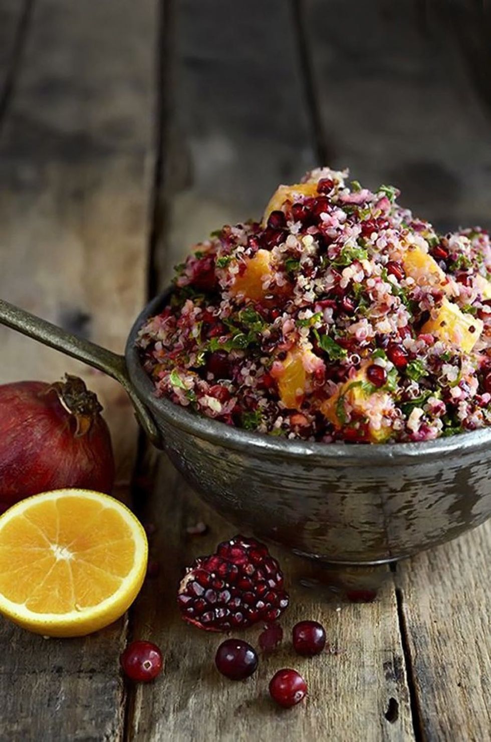 Cranberry Orange Quinoa Salad