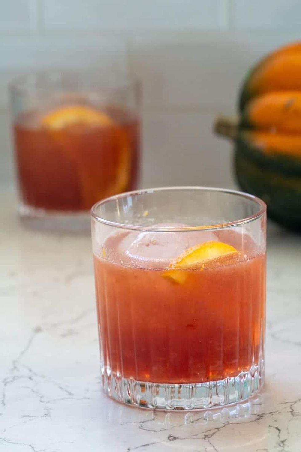 cranberry whiskey sour