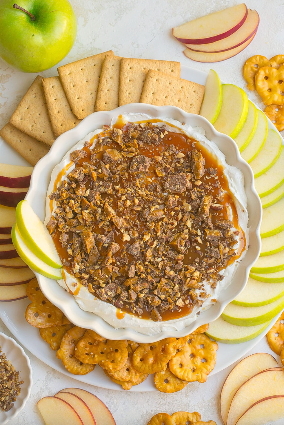 Cream Cheese Caramel Apple Dip