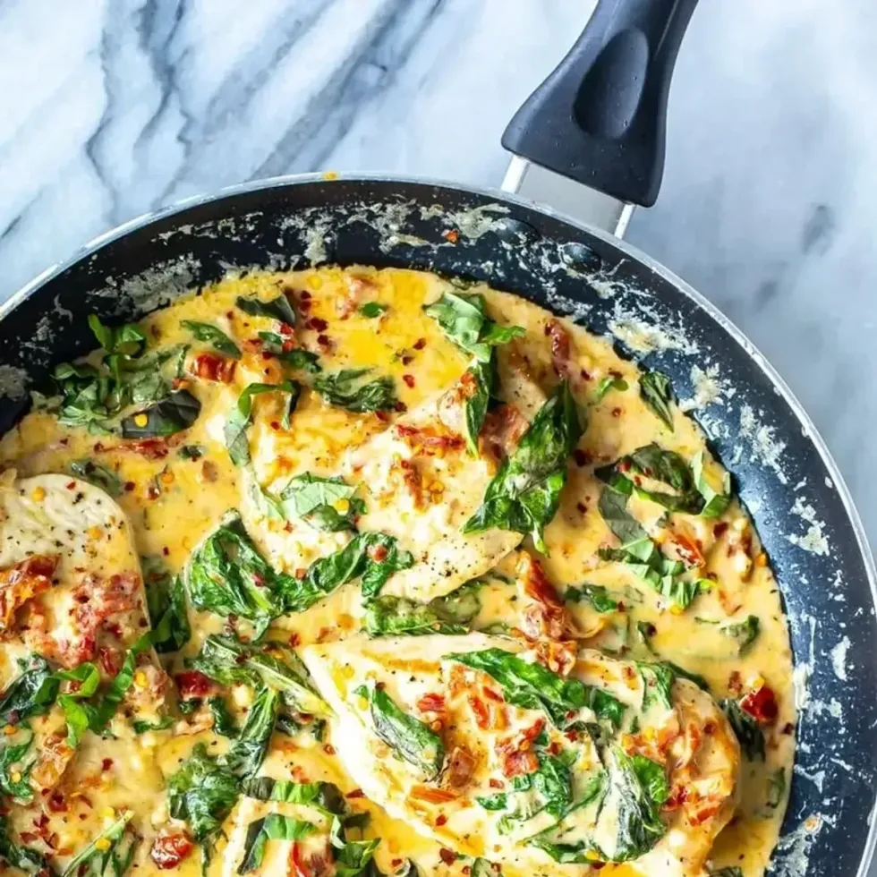 Creamy Basil Chicken