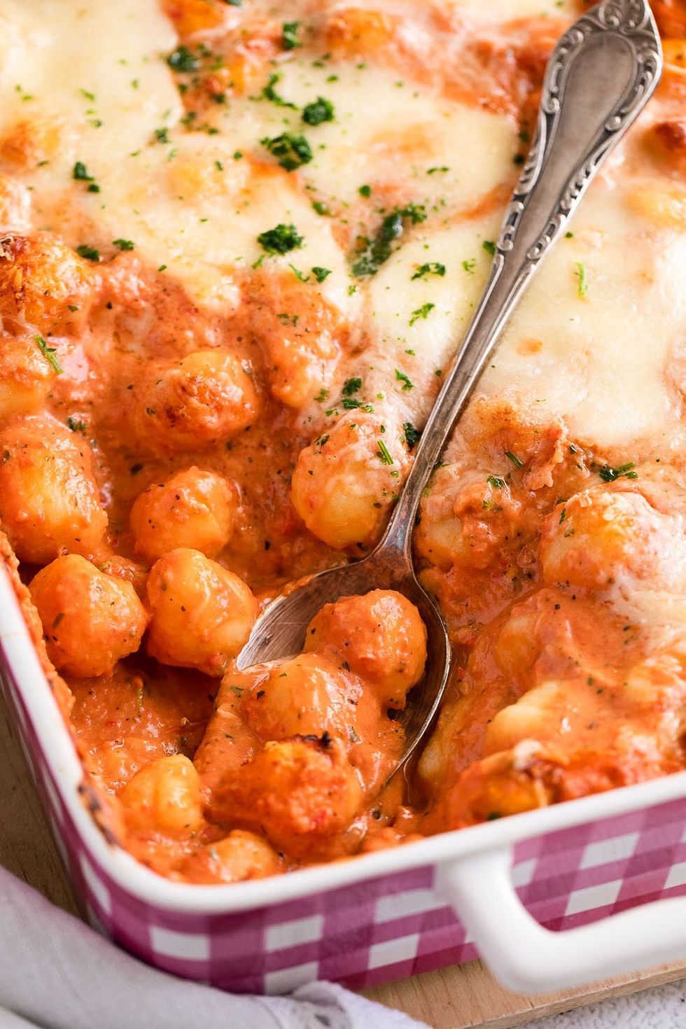 Creamy Gnocchi Bake