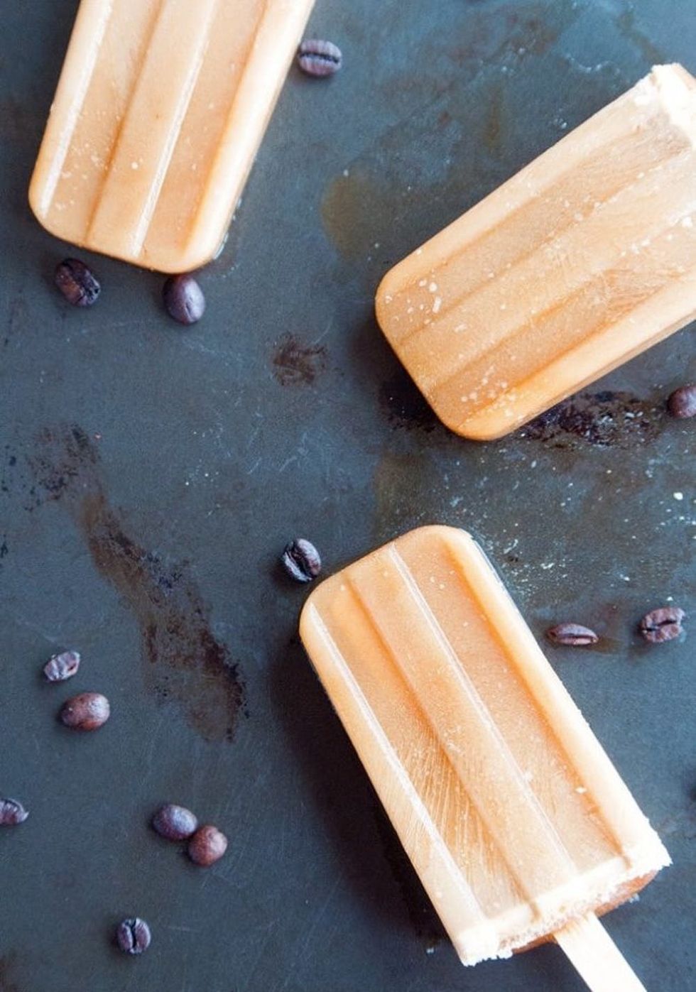 Creamy Paleo Coffee Popsicles