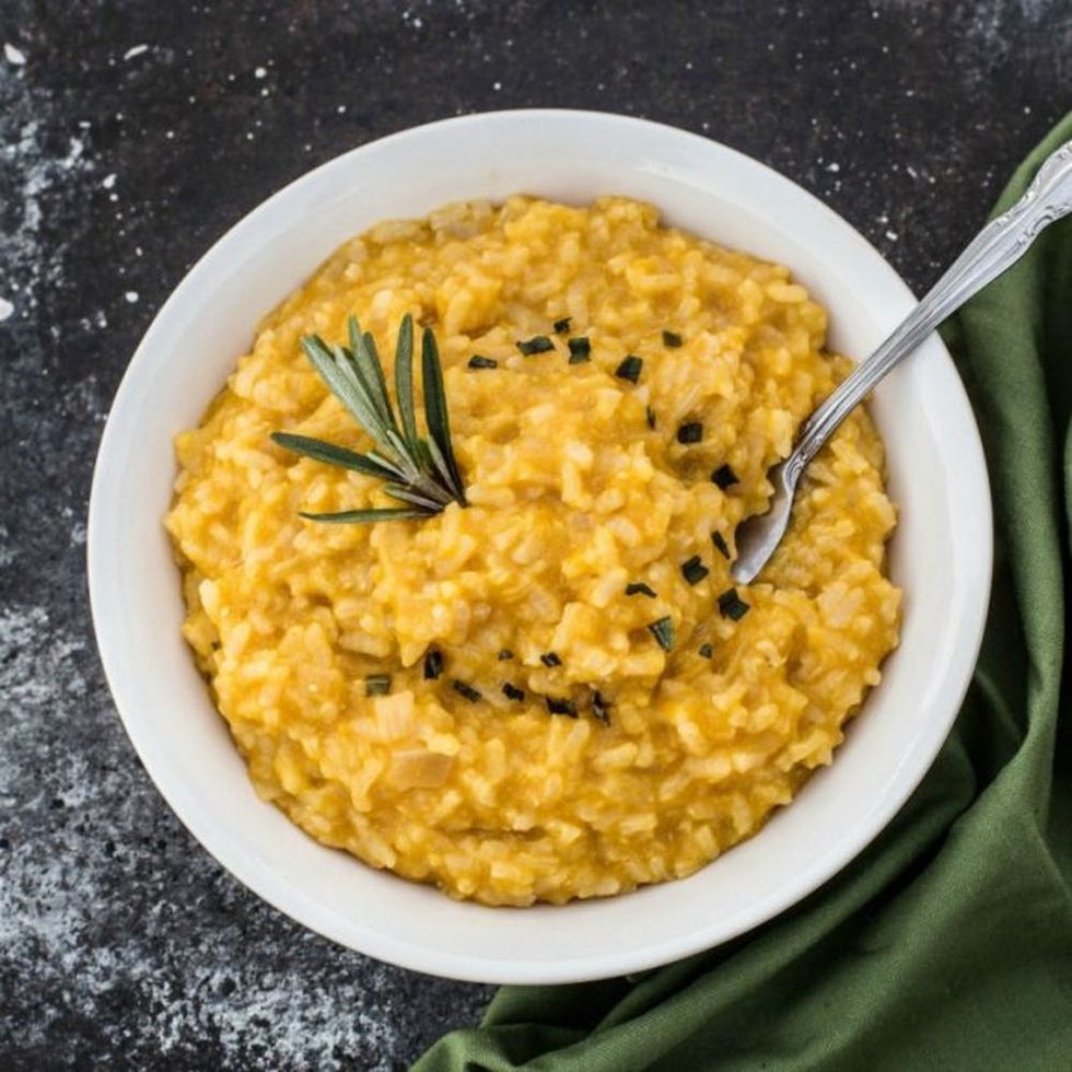 Creamy Pumpkin Risotto
