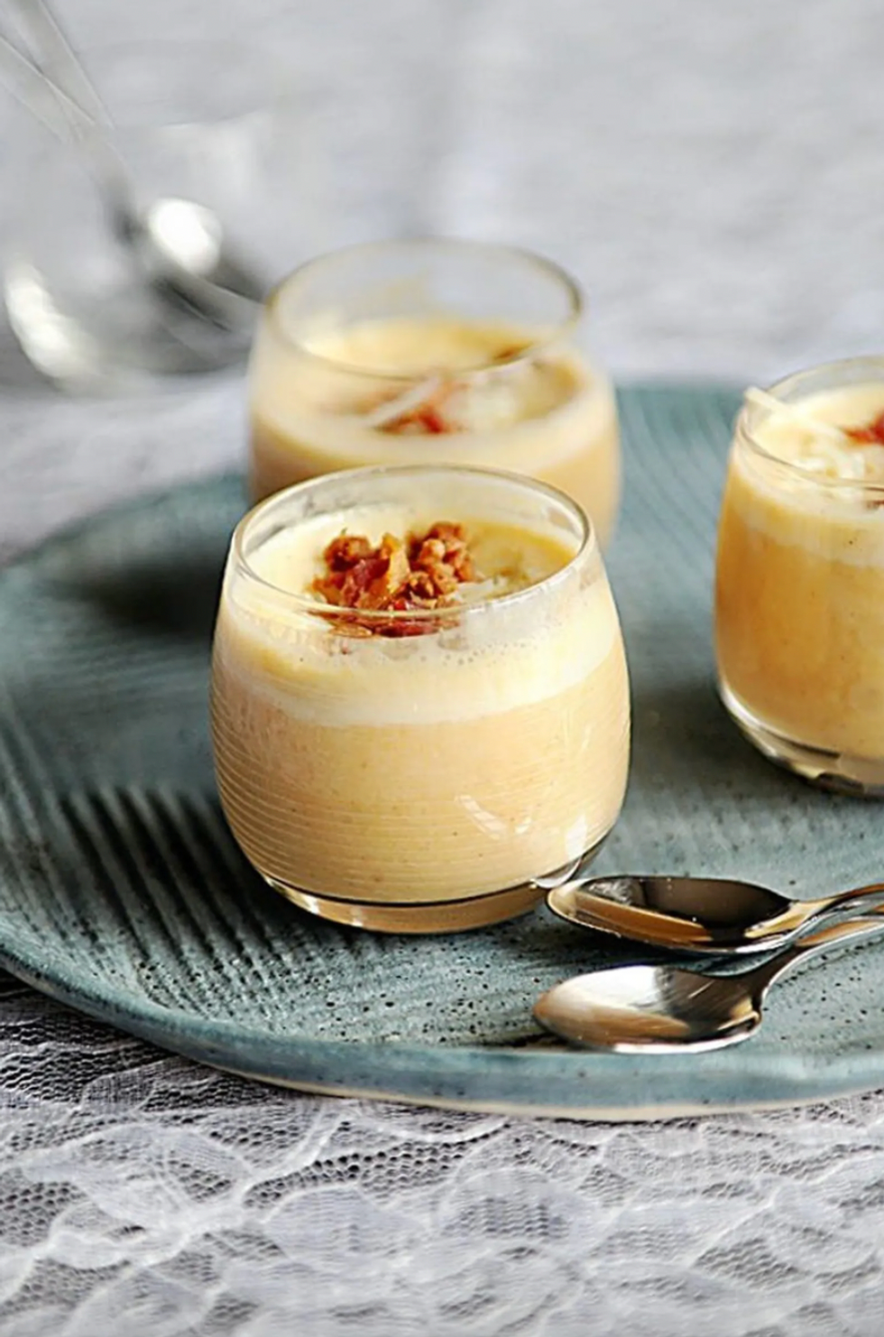 Creamy Pumpkin Soup Shooters