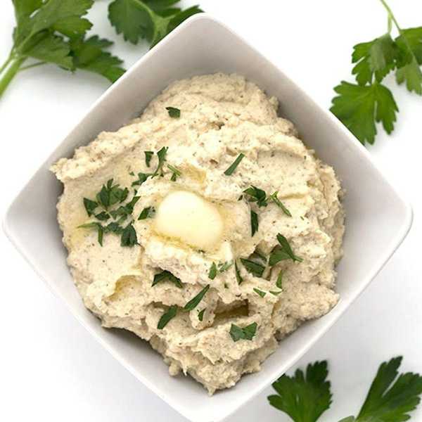 Creamy Ranch Mashed Cauliflower