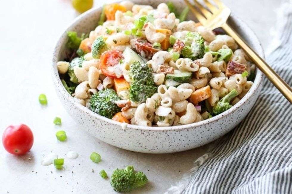 Creamy Ranch Pasta Salad