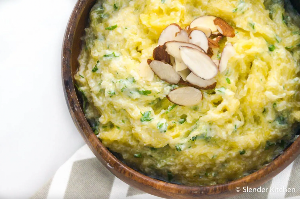 Creamy Ricotta Spaghetti Squash