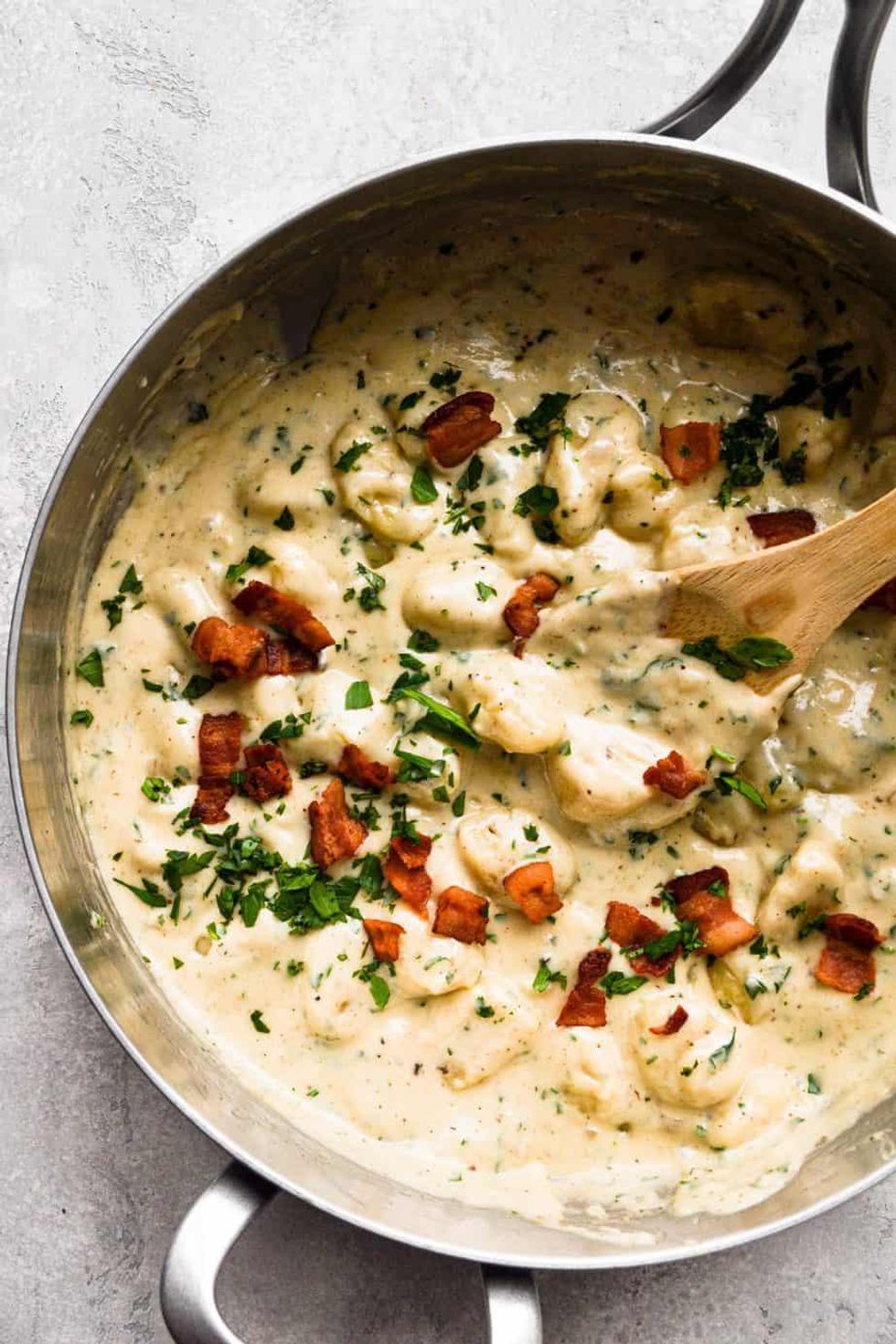 Creamy Roasted Garlic Gnocchi