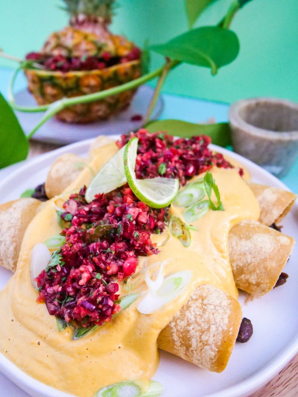 Creamy Squash Enchiladas