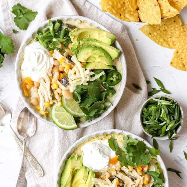 Creamy White Chicken Chili