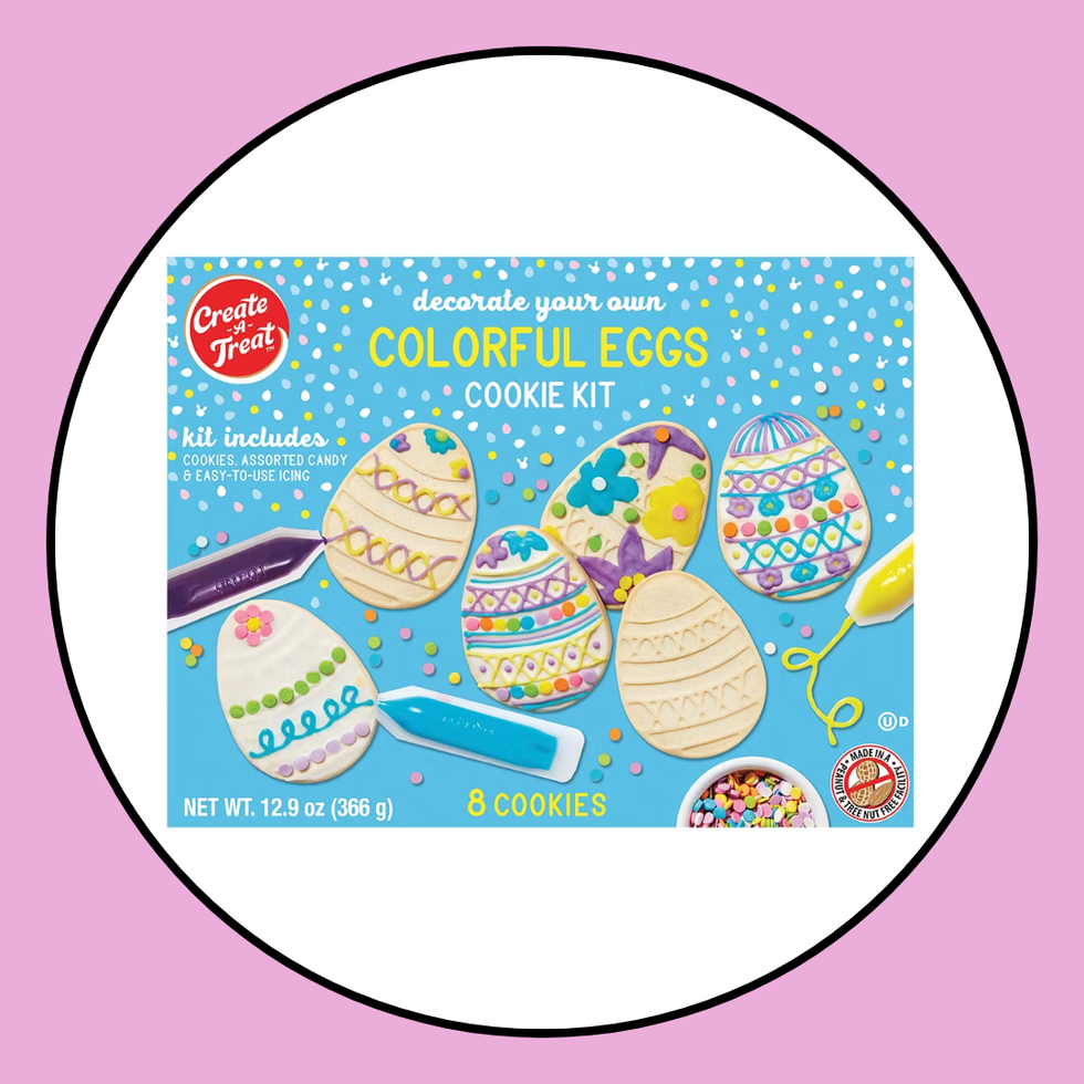 Create-A-Treat Easter Colorful Eggs Decorate Cookie Kit