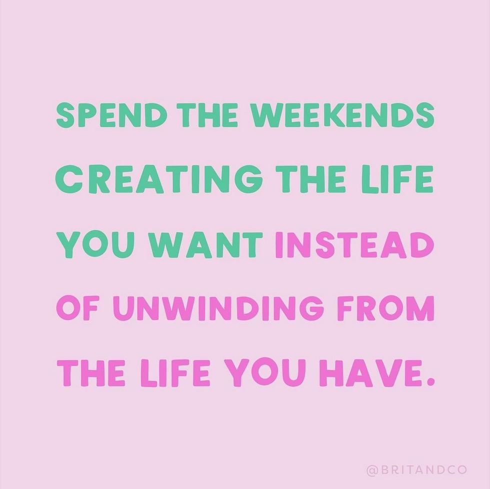 create the life you want