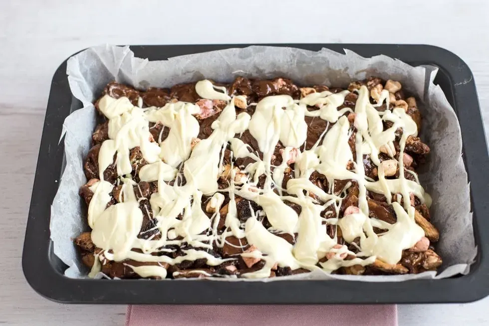 Creme Egg Rocky Road