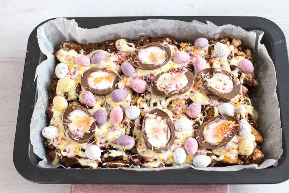 Creme Egg Rocky Road