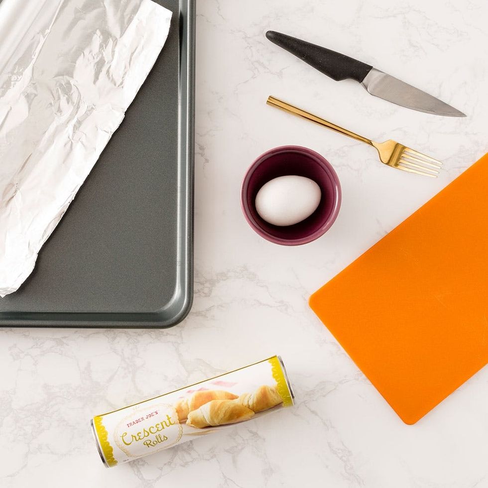 Crescent Roll Cornucopia ingredients