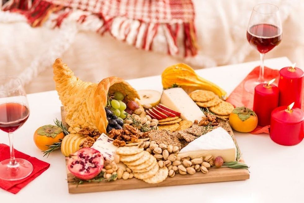 Crescent Roll Cornucopia