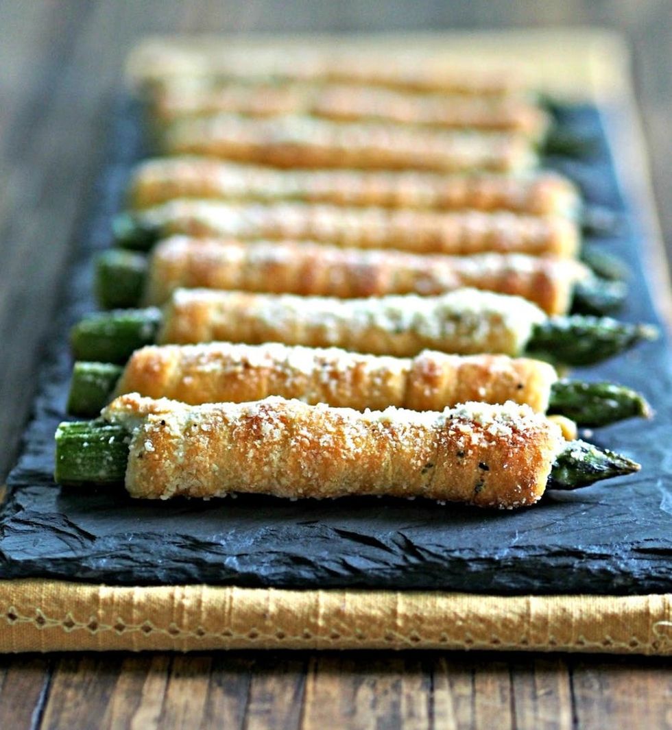 Crescent-Wrapped Asparagus