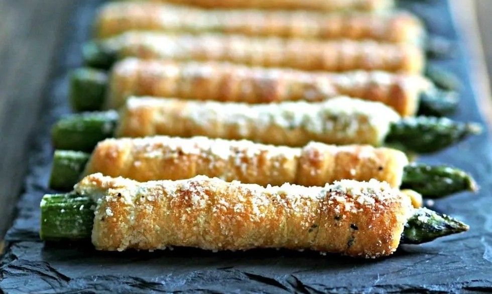 Crescent-Wrapped Asparagus