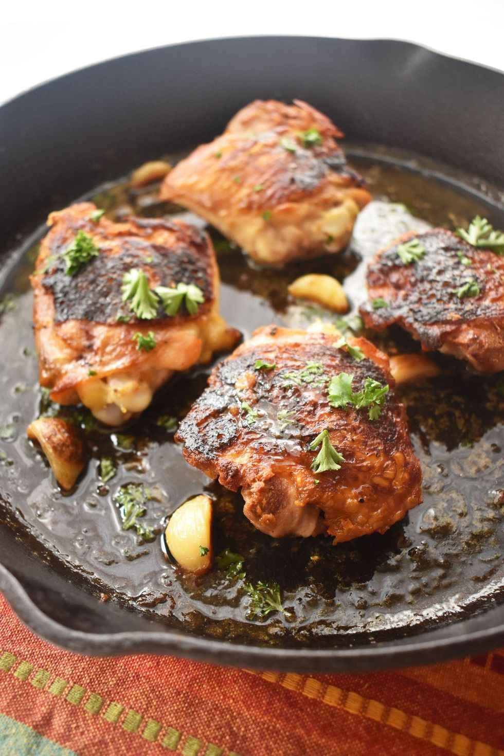 Crispy Honey-Lemon Chicken Thighs 2023 food trends
