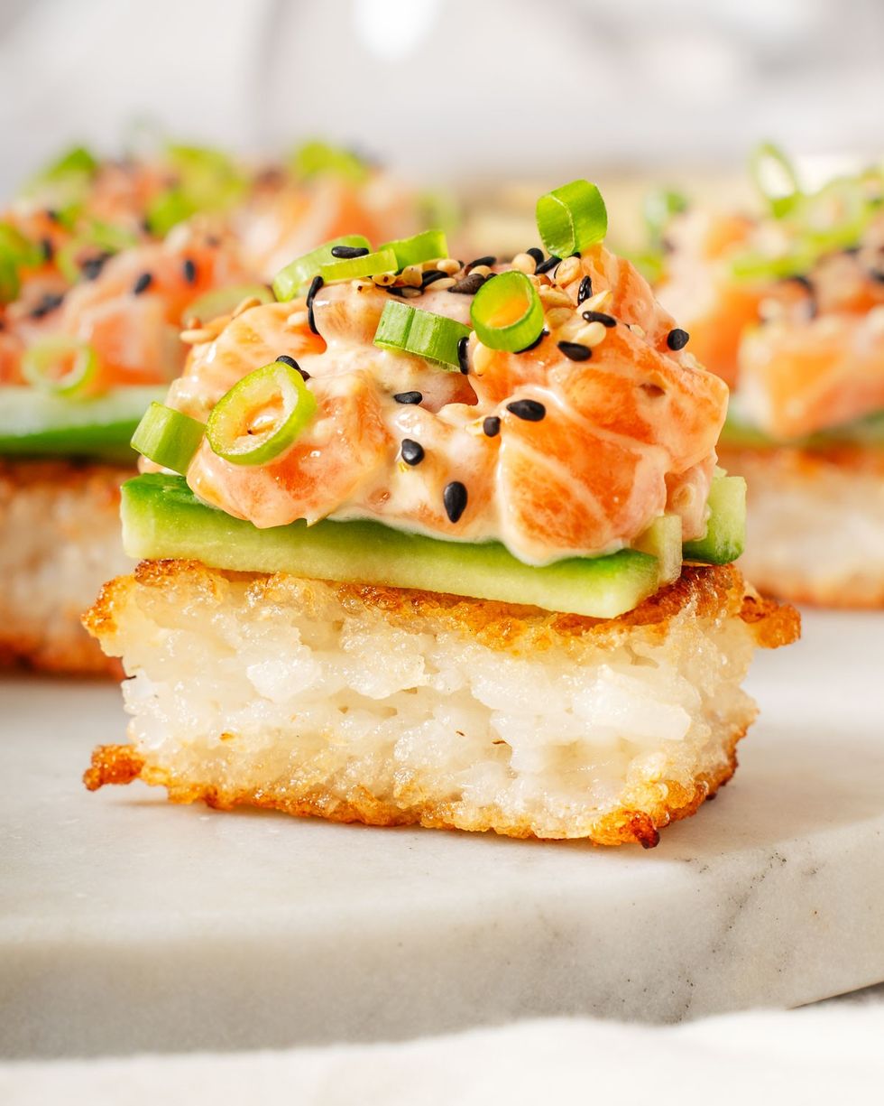 Crispy Rice Salmon