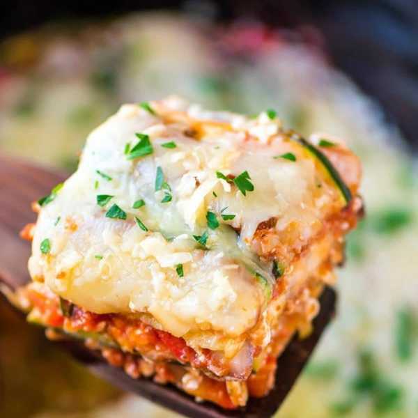 Crock-Pot Low-Carb Lasagna Healthy Crockpot Recipes